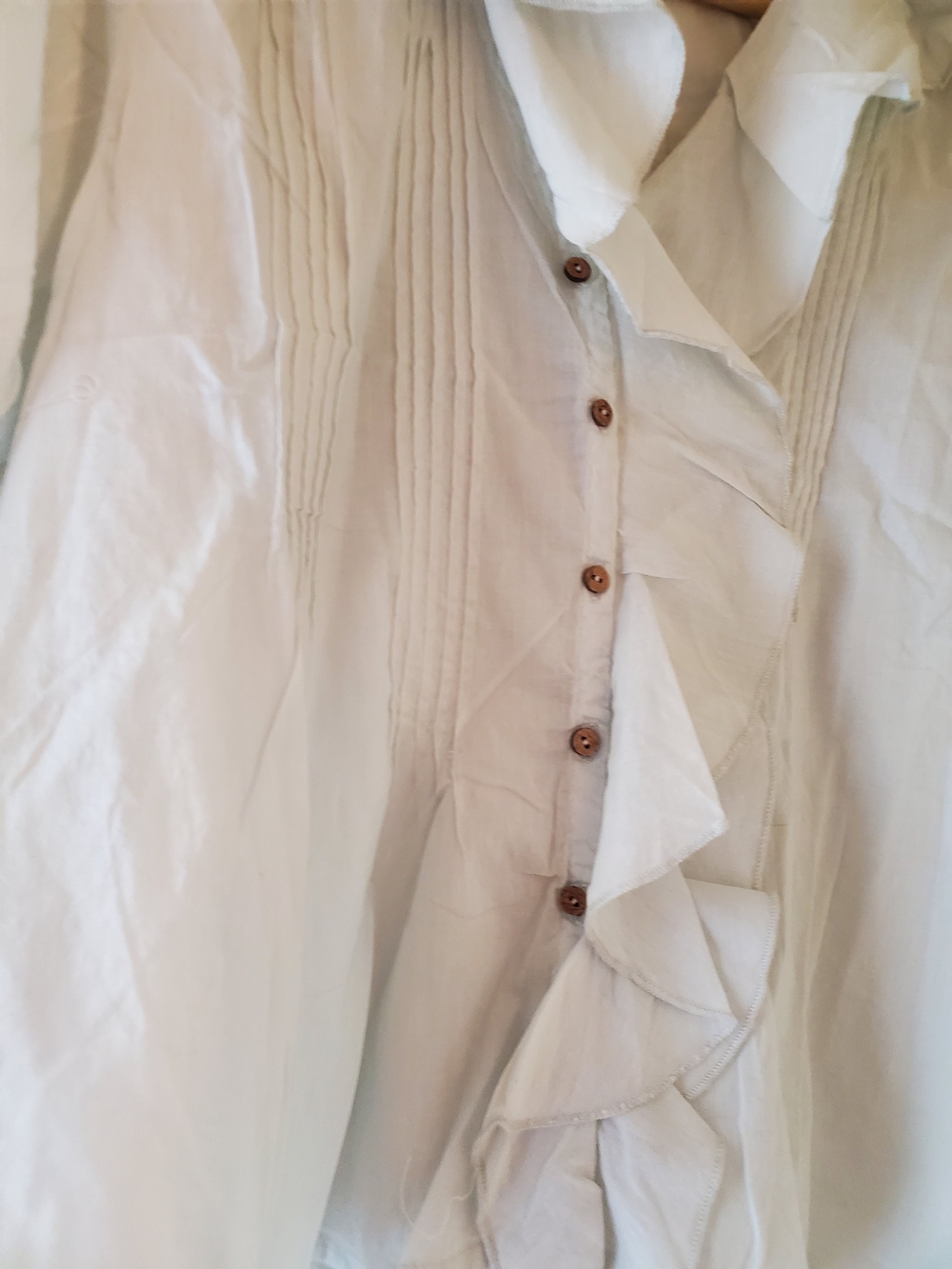Natural Life My Favorite Cotton Top in Light Blue Size L - Picture 8 of 11